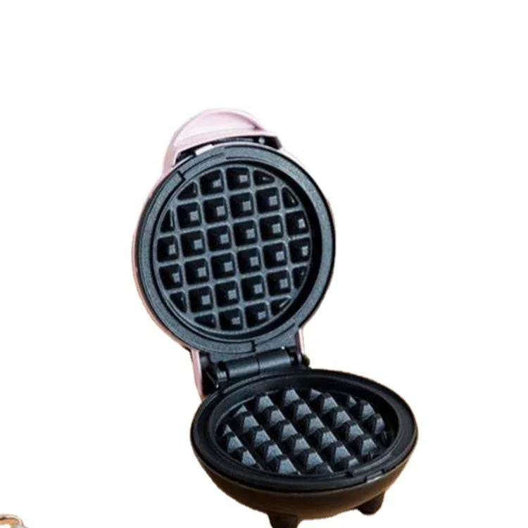 Mini Waffle Maker with Adjustable Temperature Control