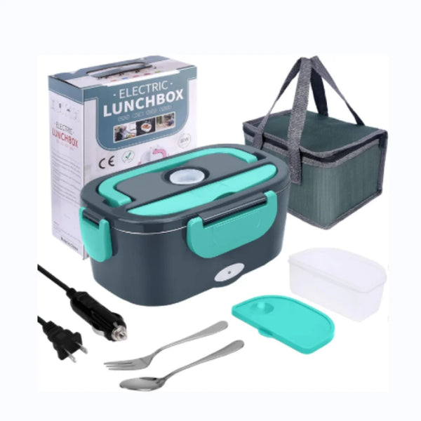 Stainless Steel Heating Self Lunch Box Portable Food Warmer Container Electric Lunch Box