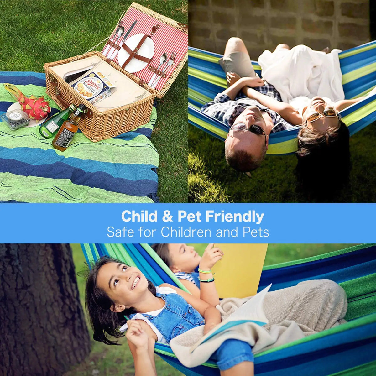 Customized Portable Hammock Outdoor Hiking Ultralight Single Double Hammock Chair Hanging