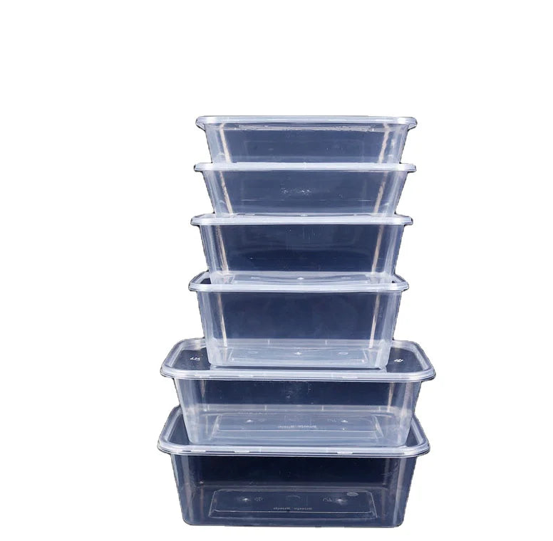 High Food Safe Plastic Container Pp Plastic Box Container Plastic Bento Lunch Box