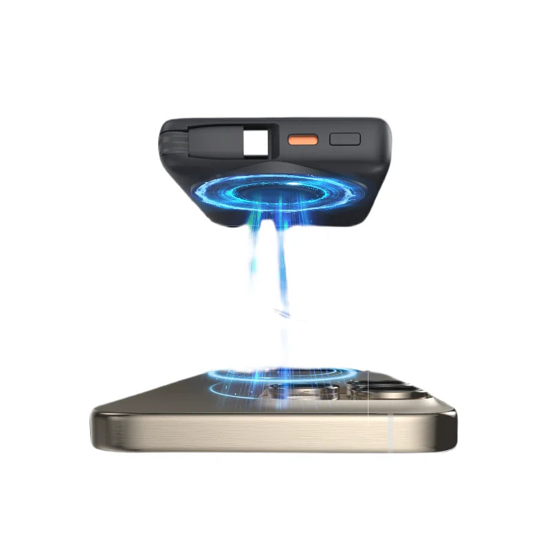 Small Magnetic Power Bank 10000 Mah Portable Mobile Phone Wireless Magnetic Charger 15w