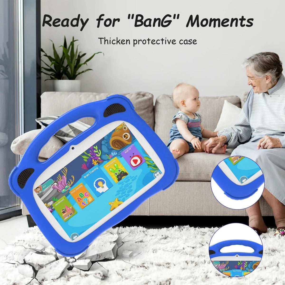7" 8' 10' 10.1' Android Lcd Writing Educational Tablet for Kids, Sail Air Learning