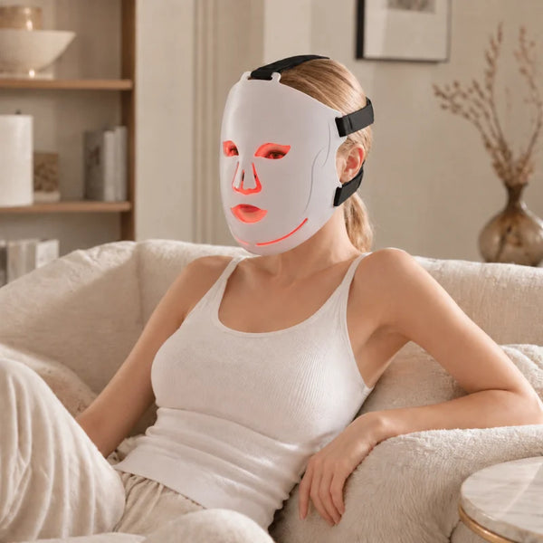 Magique Power Wireless Soft Portable Led Facial Face Mask 460 590 630 830 1072nm Red