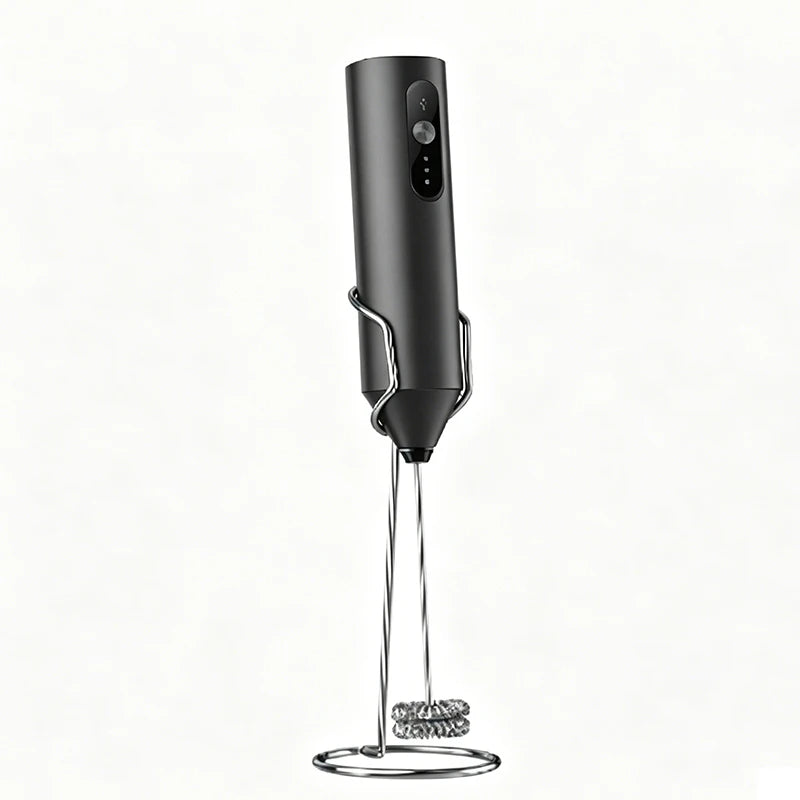 Compact Handheld Electric Milk Frother Easy Clean Portable Professional Coffee Foam Mixer