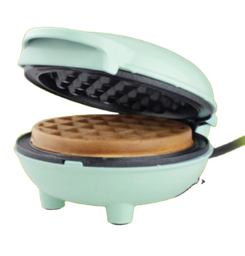 Mini Waffle Maker with Adjustable Temperature Control