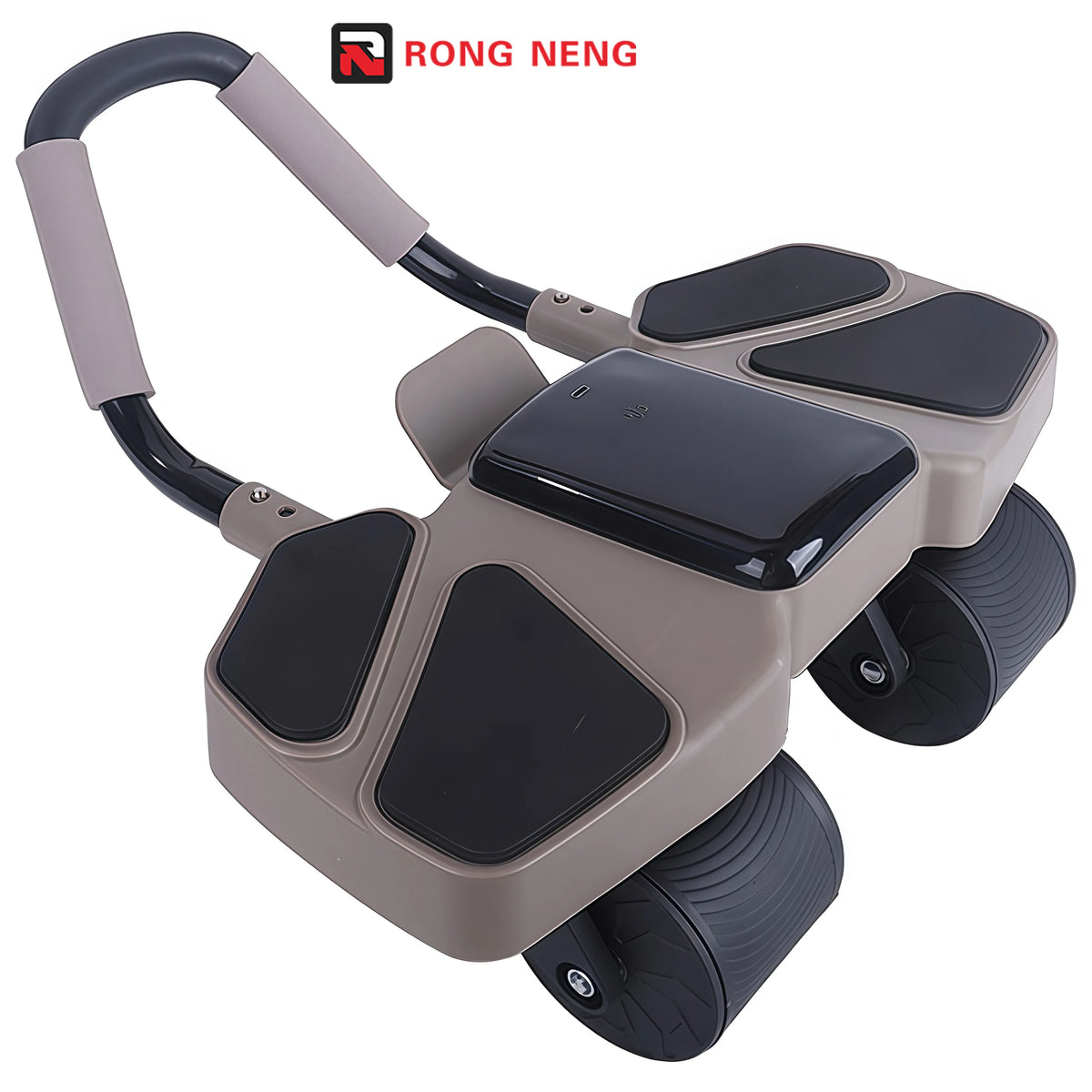 Durable ABS+Steel Indoor Power Stretch Roller Abdominal Muscle Fitness Wheel