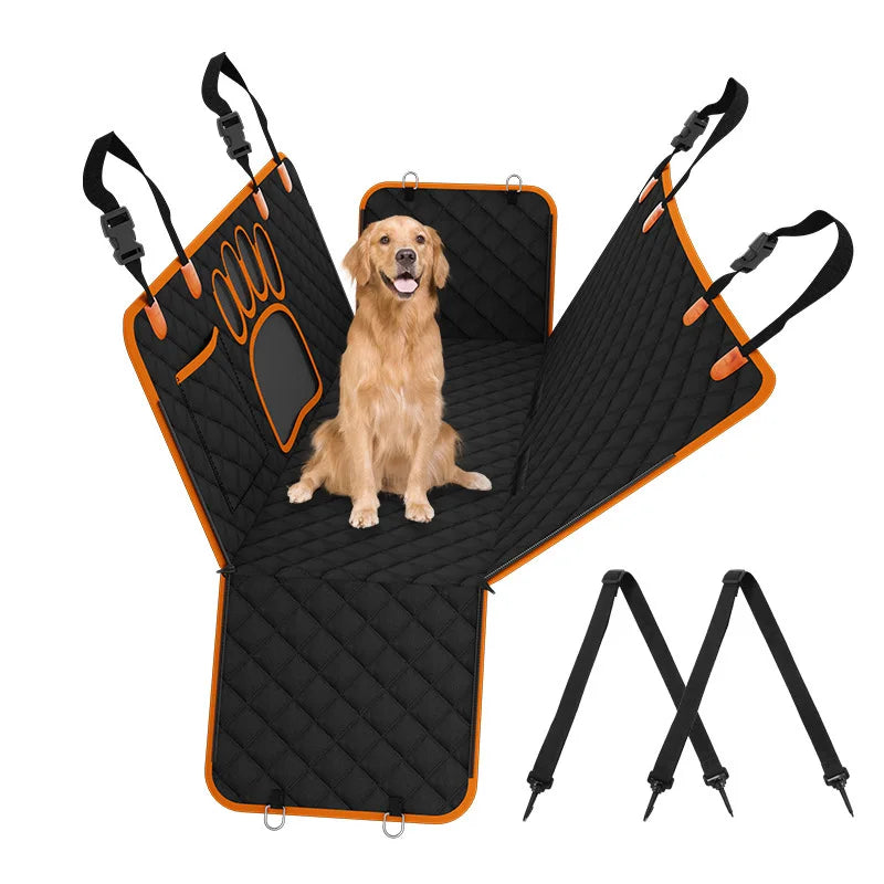Selling Waterproof Anti-Scratch Dog Hard Car Seat Cover for Back Seat with Hard Bottom