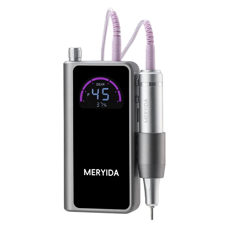 Portable USB Rechargeable Nail Drill | 45,000 RPM Brushed Motor | Professional Manicure