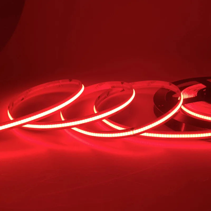 Waterproof Flexible RGBW 24V 3mm Copper LED COB Strip Light with Remote Control and Wi-Fi