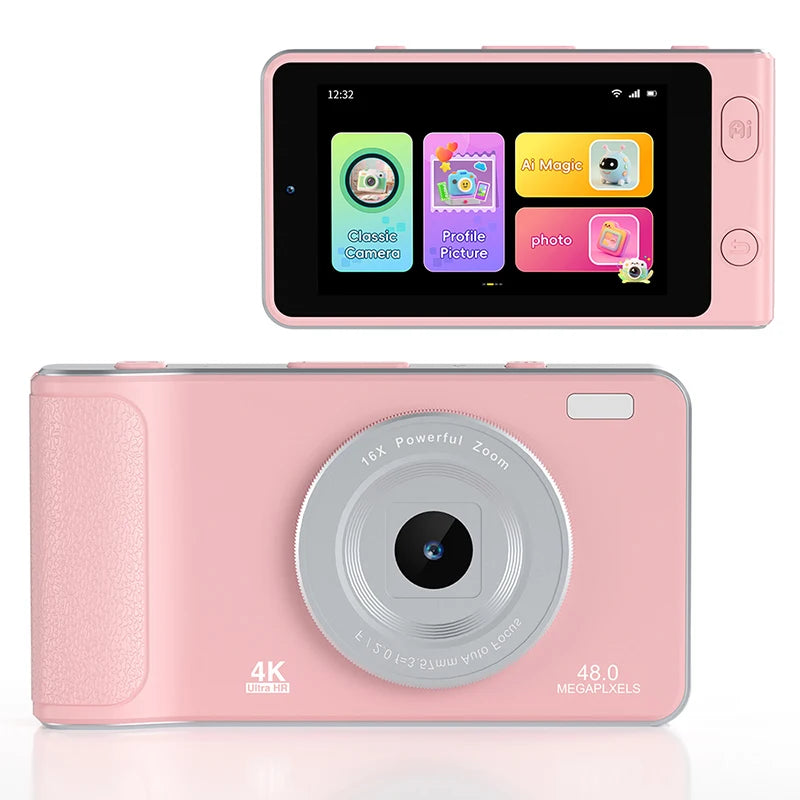 Customized Kid Camera Mini HD Screen 1080P CMOS 13MP+13MP for 5.0 Digital Kids Camera