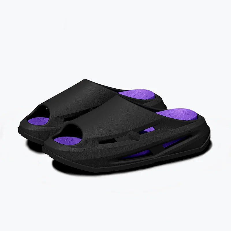 Deran Designer Custom Slippers Cloud Slides EVA Thick Sole Flat Sandals Men 'S Casual