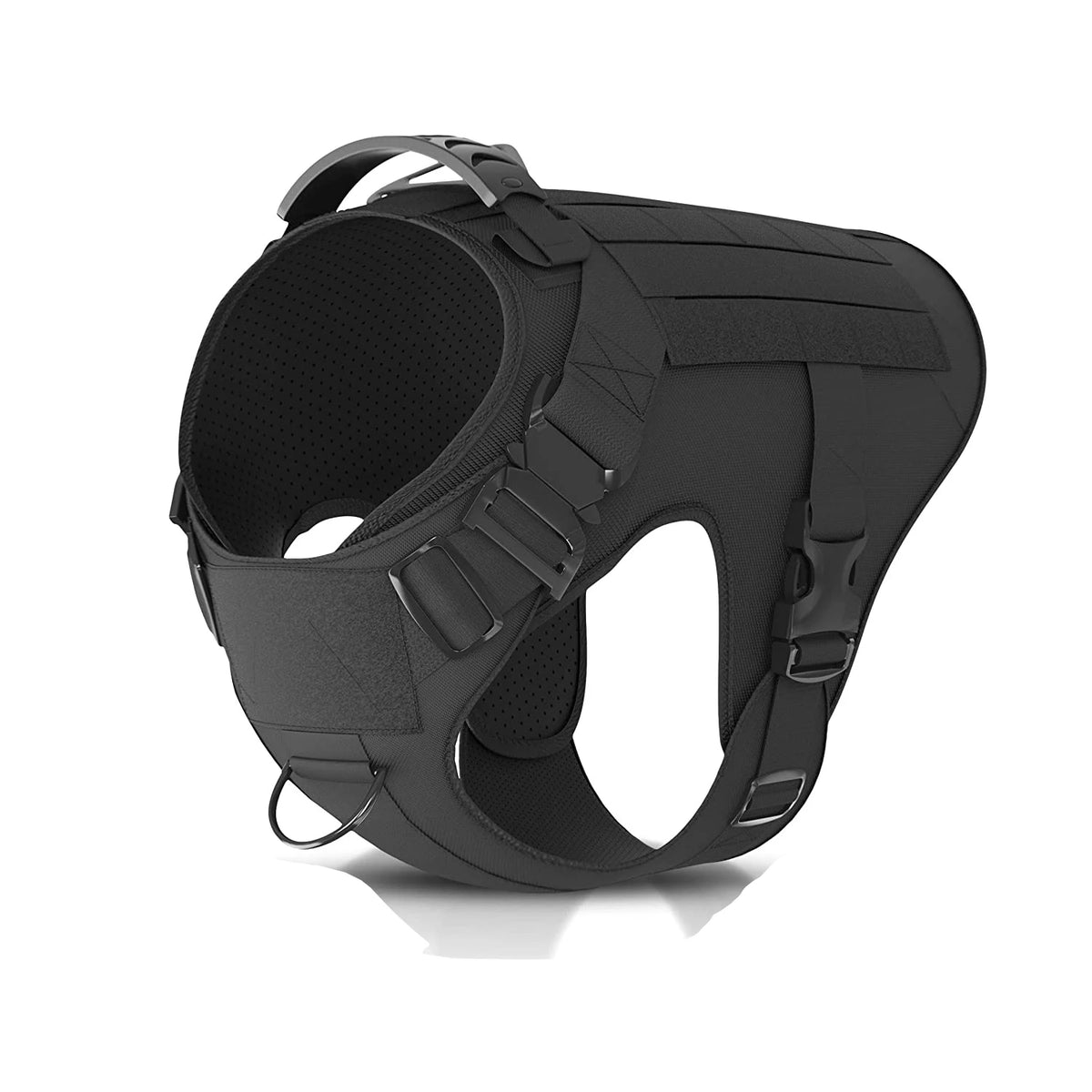 Heavy Duty No-Pull Service Dog Vest Large Breed Adjustable Full Body Dog Tactical Harness