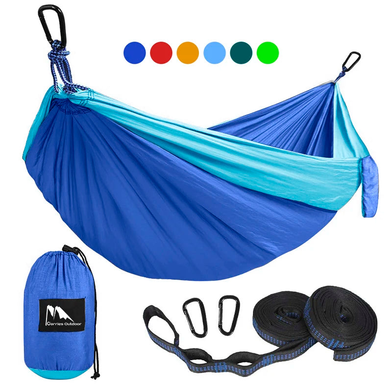 Fast Delivery Custom Double and Single Travel Lightweight Outdoors Camping Hammocks