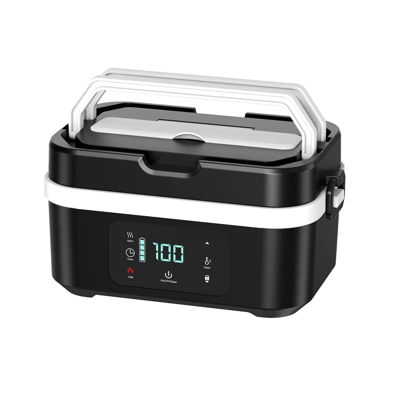 Portable Cordless Electric Lunch Boxes Automatic Self-Heating Food Warmer for Office