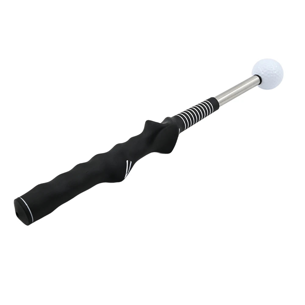 Golf Stretchable Training Golf Training Aids Swing Trainer Stick Telescopic Bars Ribbon