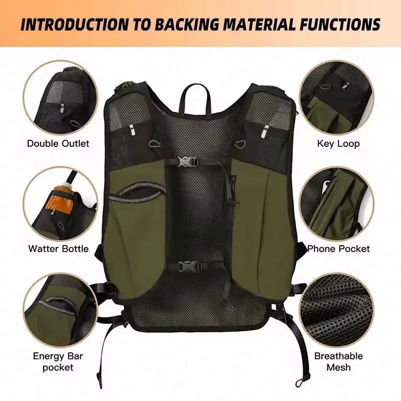 Camelbek Free Sample Lightweight Waterproof Trail Running Hydration Vest 5.5L Breathable