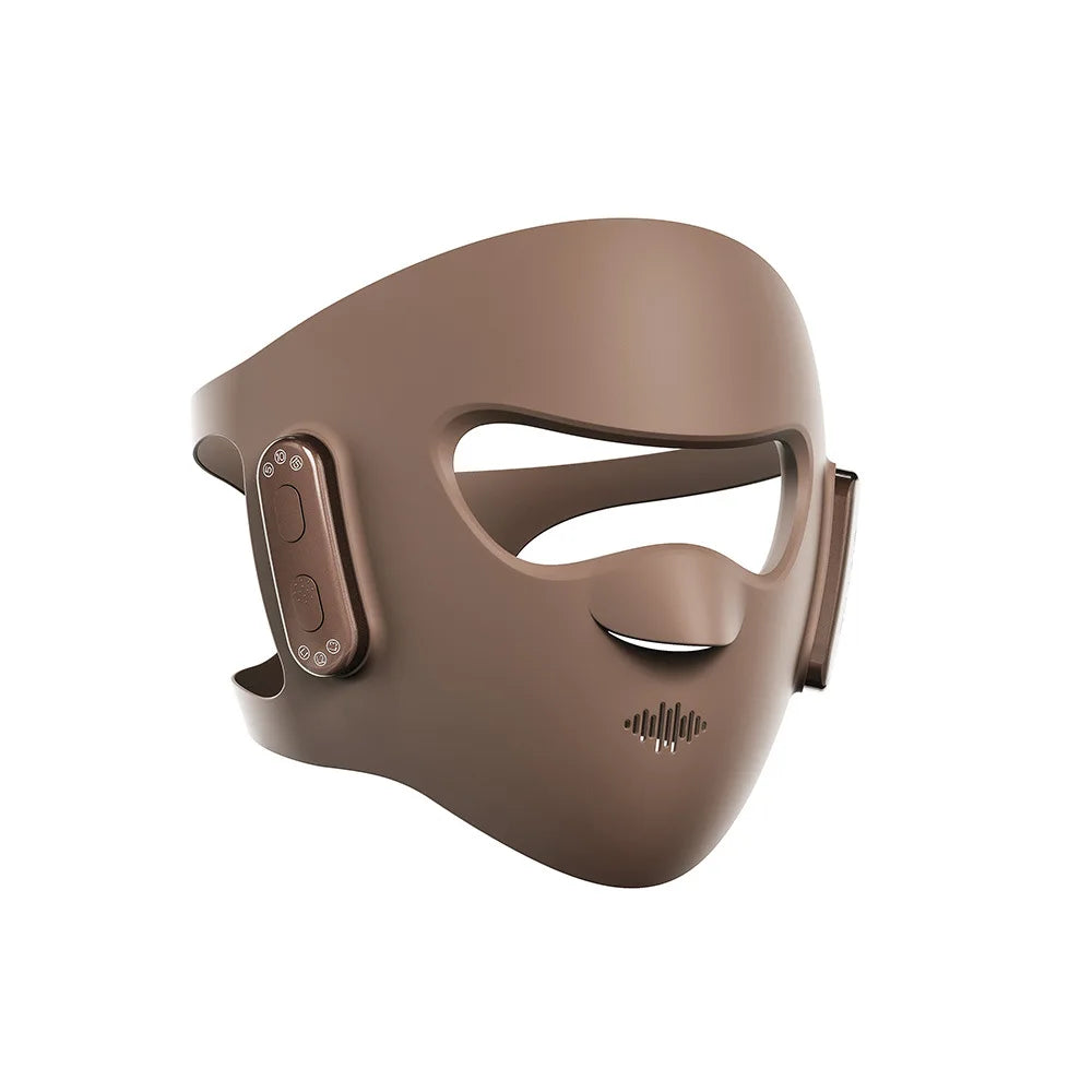 Custom Advanced Red Light Therapy Mask with 5 Photon Modes Lightweight Silicone 3D LED