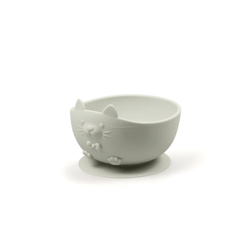 Food Grade Silicone Baby Feeding Set With Cup Bowl Plate Bib Spoon and Fork Easy Clean