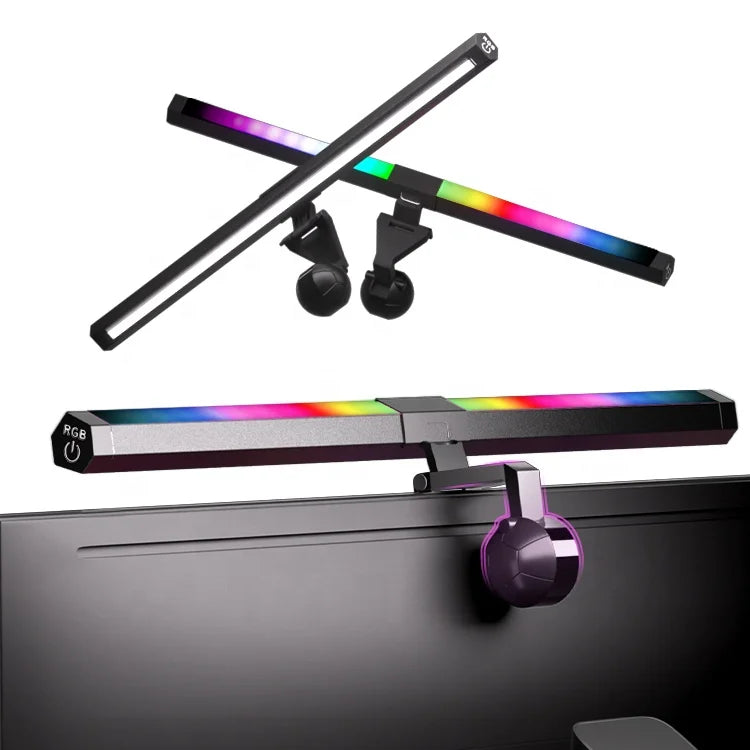 Eye Protection RGB Backlight PC Computer Screen Hanging Monitor Light Bar Office Working