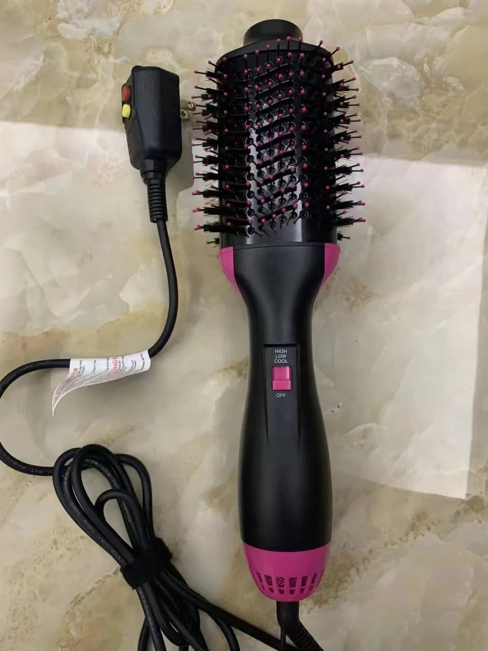 Professional Salon One Step Hair Brush Dryer and Volumizer 3-in-1 Negative Ion Hot Air