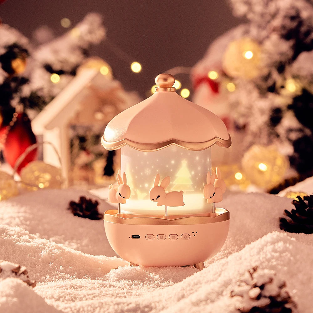 12 Films Projector Carousel Decoration Rotary Kindergarten LED Baby Light Kids Bedroom