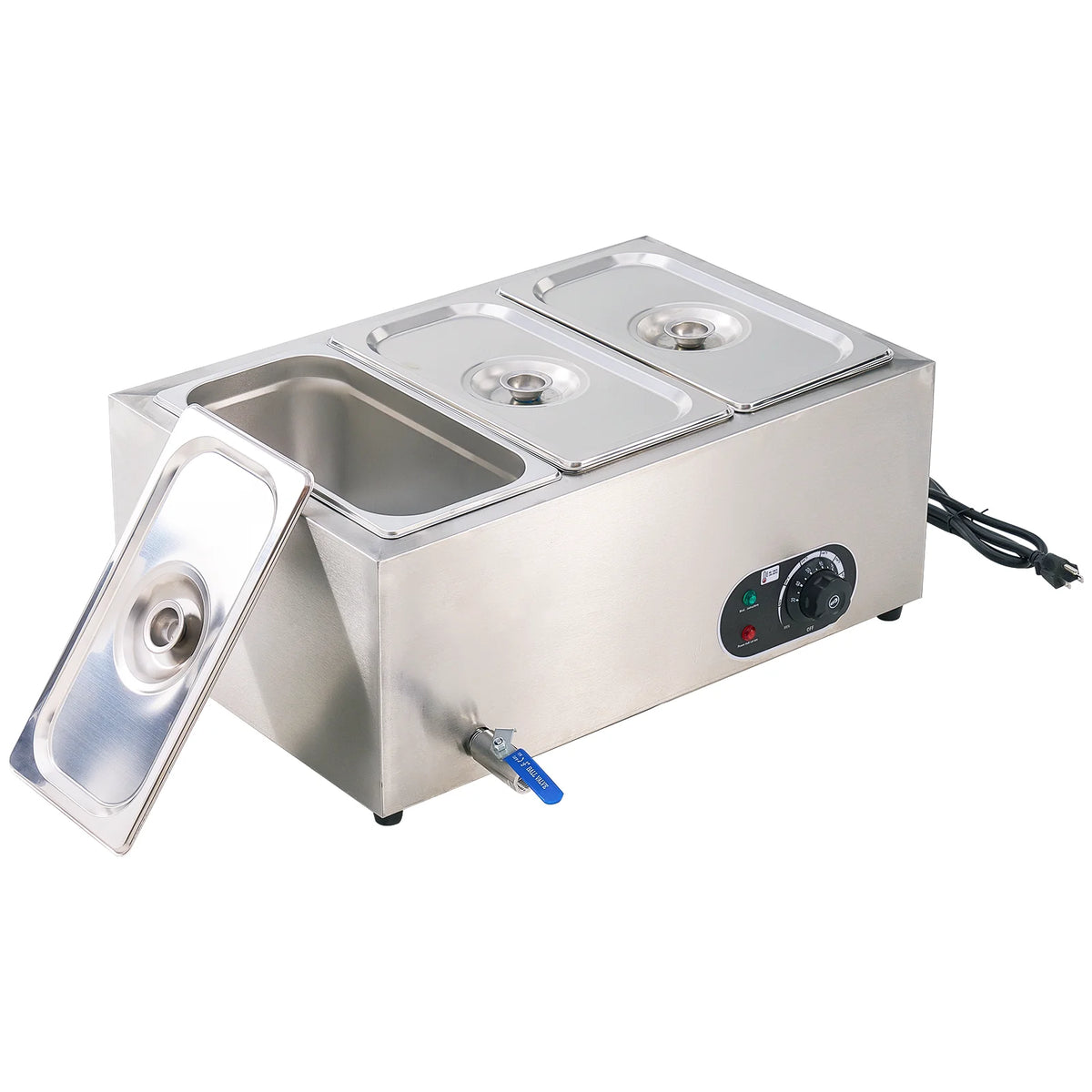 Electric Lunch Box Stainless Steel Insulated Food Warmer Pot for Restaurant Use