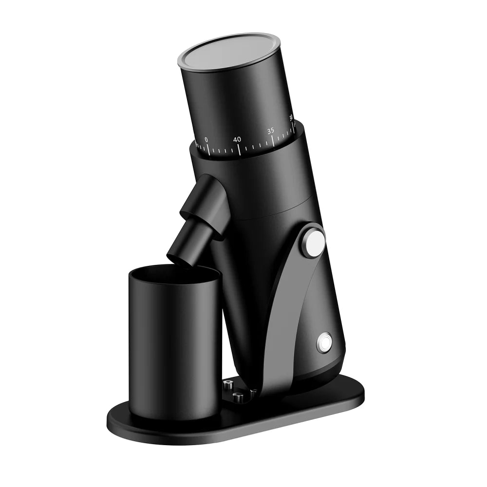 Conical Burr Quiet Motor Operation Espresso Single Dose Coffee Grinder for Household Use