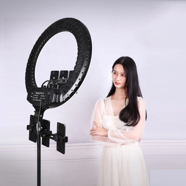 M-45 RL-18 Ringlight 18 Inch 45cm 3000-6000K 45W Dimmable Remote Control Live Stream Ring