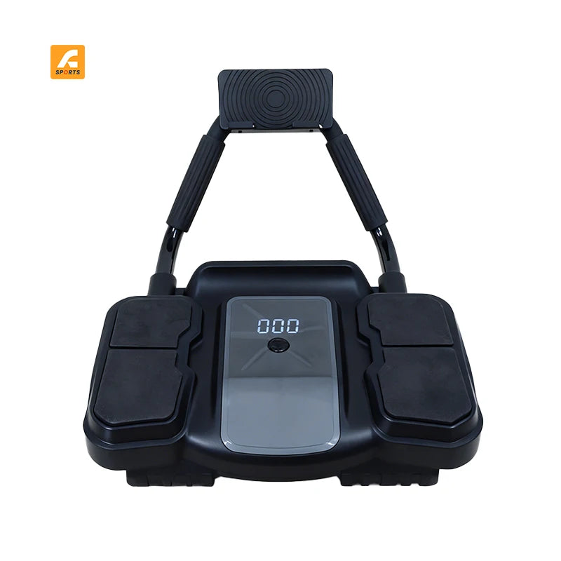 Automatic Rebound Abdominal Wheel ABS Home Fitness Equipment Elbow Support Roller for Men