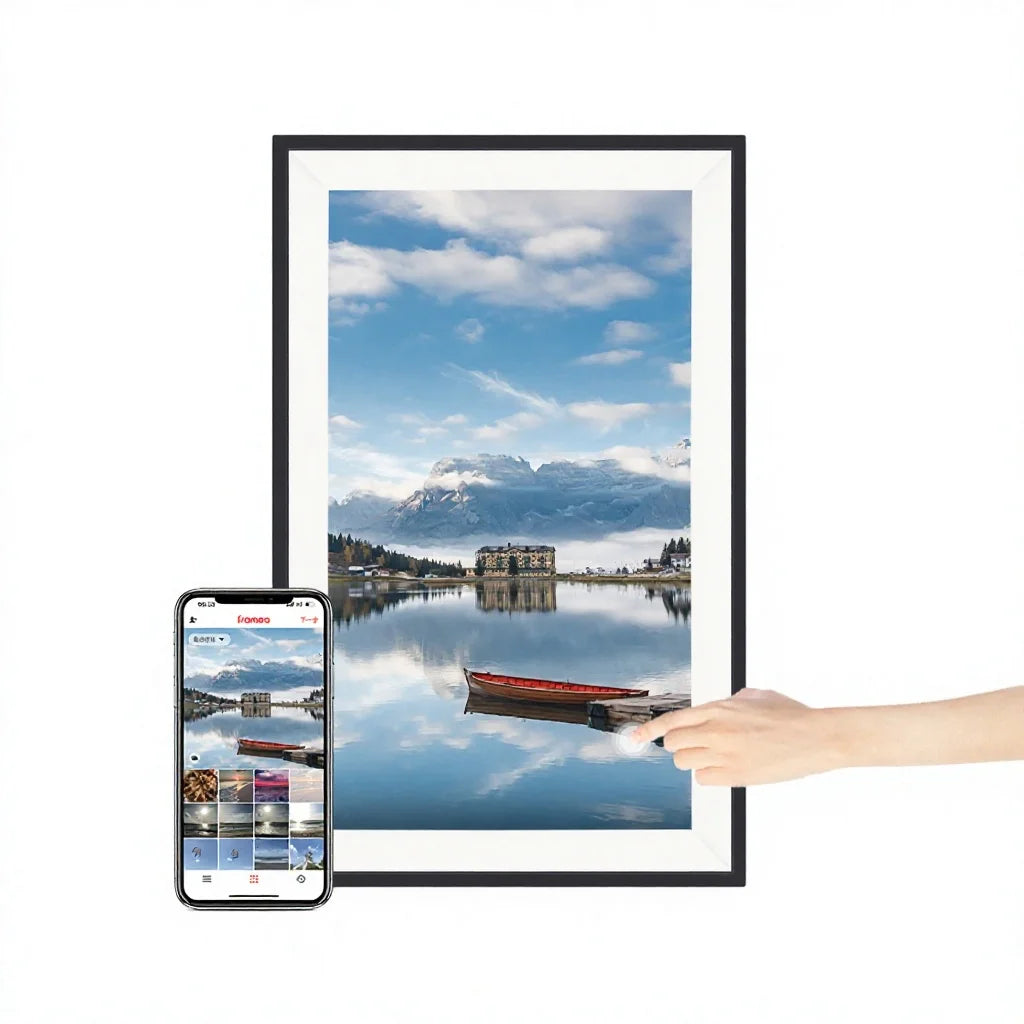 High Resolution Digital Frame 15.6 Inch Electronic Frame Picture Display 1920x1080 IPS
