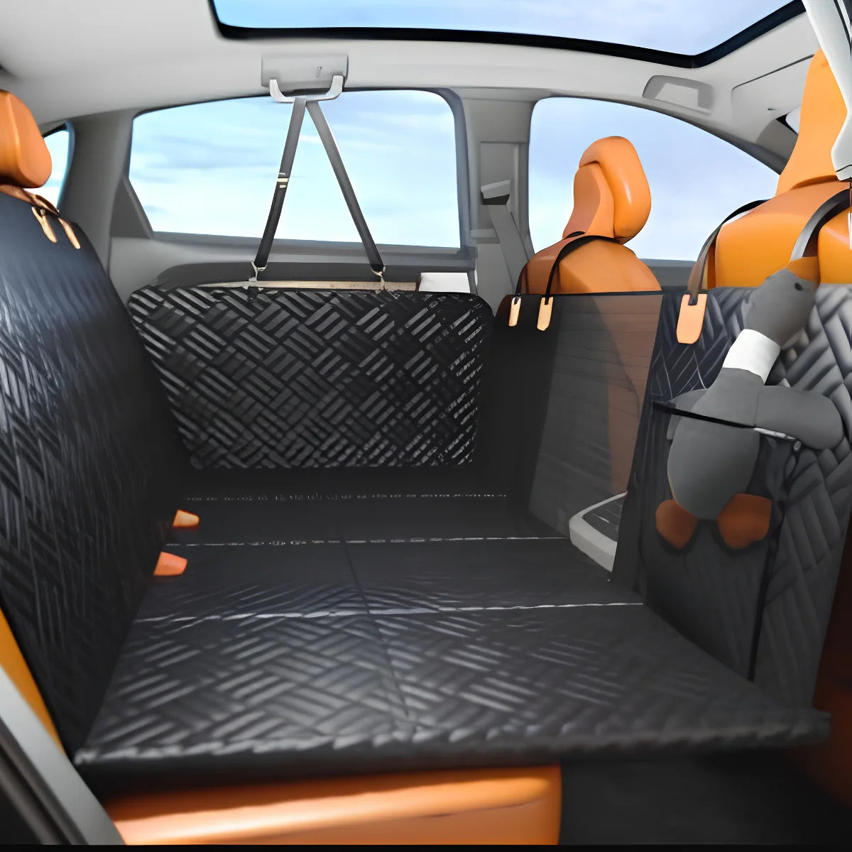 Waterproof Anti Scratch Dog Car Back Seat Cover Non Slip Pet Travel Hammock Protector Mat