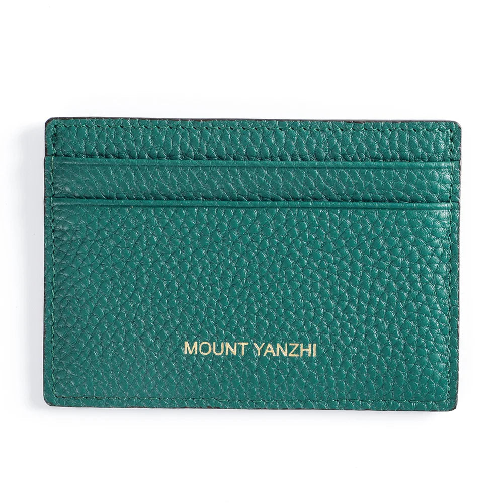 Custom Minimalist Slim Wallet Genuine Leather ID Credit Business Card Holder Luxury RFID