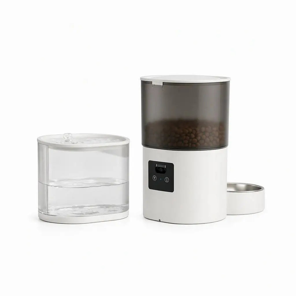 Programmable Automatic Pet Food Dispenser 6L Smart Cat Feeding Machine Pet Feeder