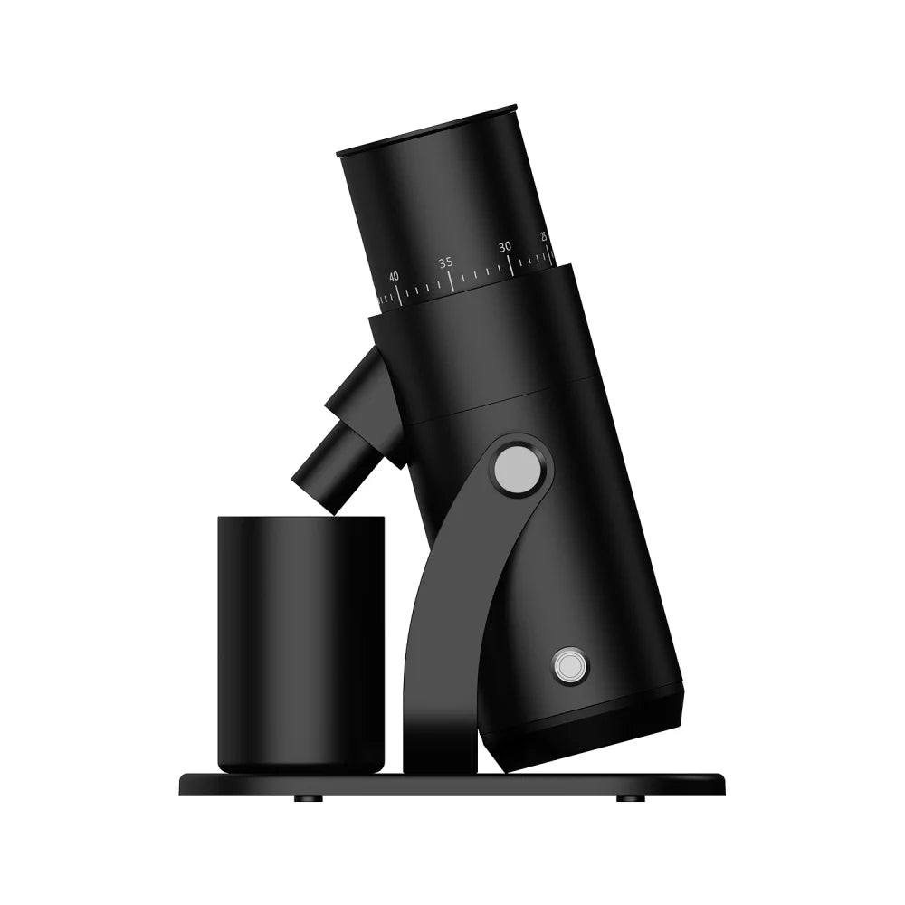 Conical Burr Quiet Motor Operation Espresso Single Dose Coffee Grinder for Household Use