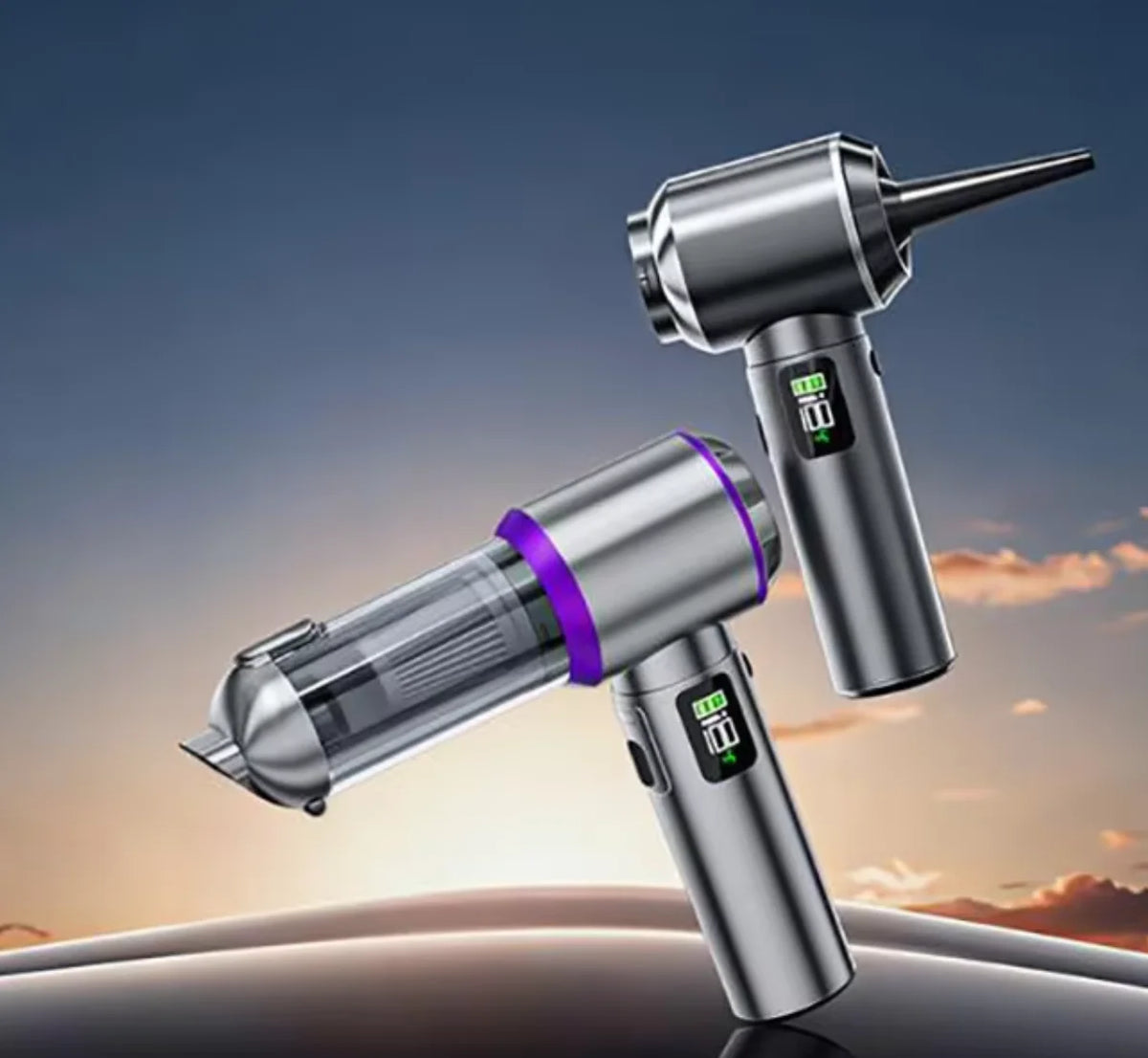 Cordless Electric Rechargeable Car & Household Vacuum Cleaner With HEPA Filter Brushless