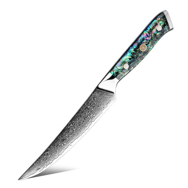 10CR15coMOV Handmade Japanese Damascus Kitchen Knife 67 Layers Damascus Steel Dinner
