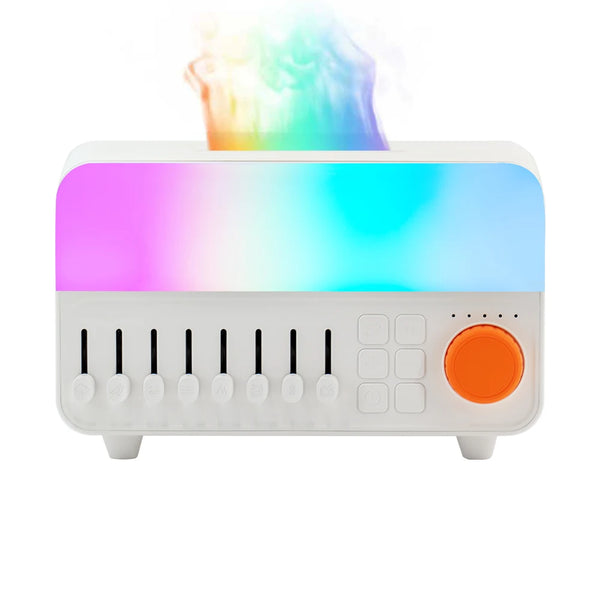 150ML Colorful Flame Multi-Sound White-Noise Flame Aroma Diffuser Ultrasonic Humidifier