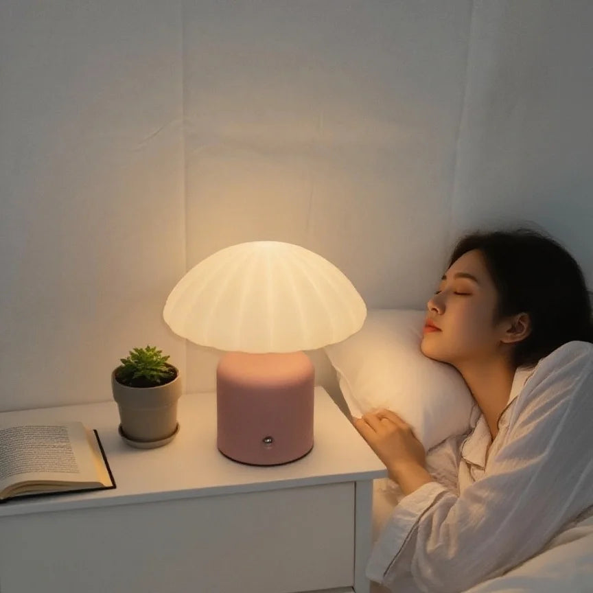 Modern Luxury LED Touch Control Table Lamps Portable Cordless with Warm White Light