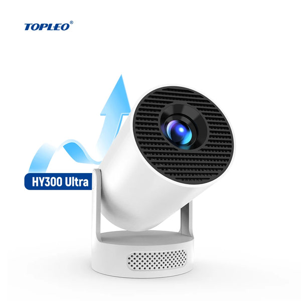 Topleo Hy300 Pro Mimi Smart Multimedia Android 11 Beamer Projecteur 1080p Home Lcd Hy300