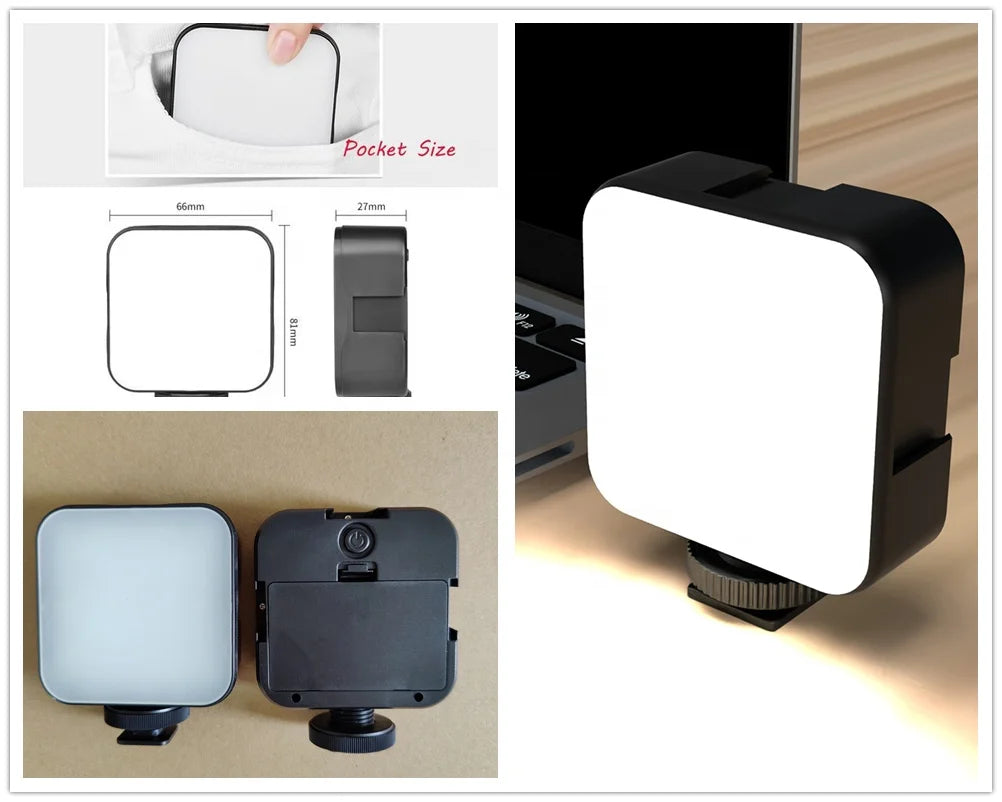 Usb Studio Camera Photographic Selfie Video Conference Lighting Kit Led Ring Light