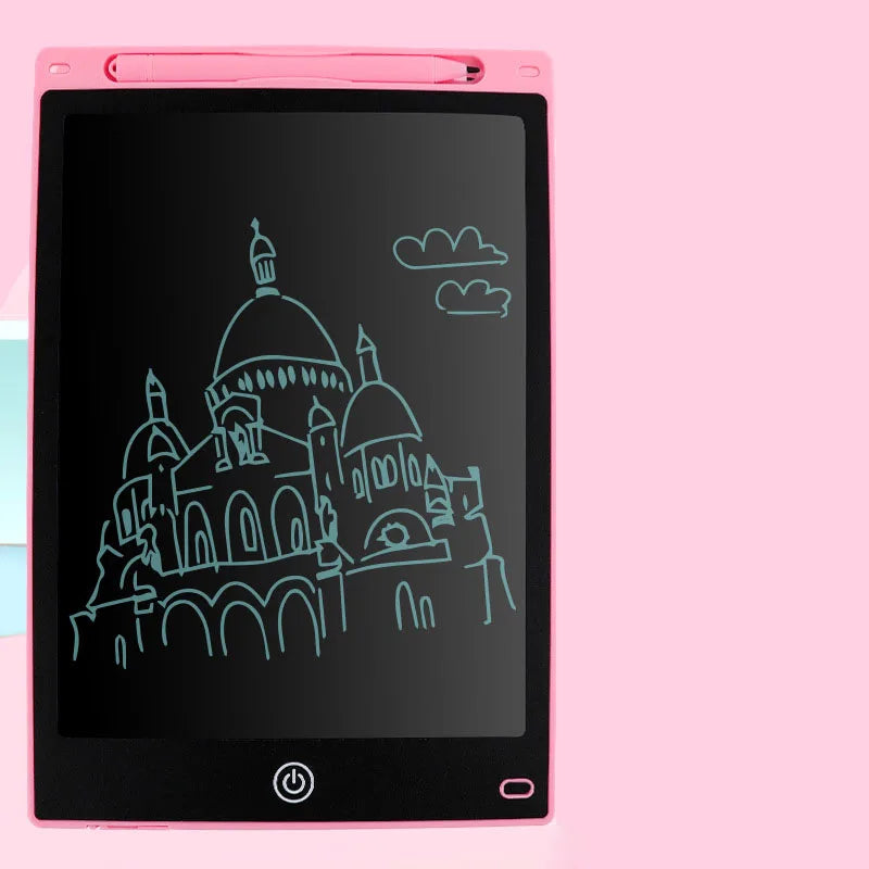8.5 Inch 10 Inch 12 Inch LCD Writing Board Memo Pads Style Children'S Digital Electronic
