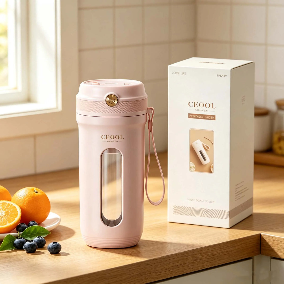 Mini Blender Portable Fruit Juicer Licuadora Portatil Usb Rechargeable Multifunctional
