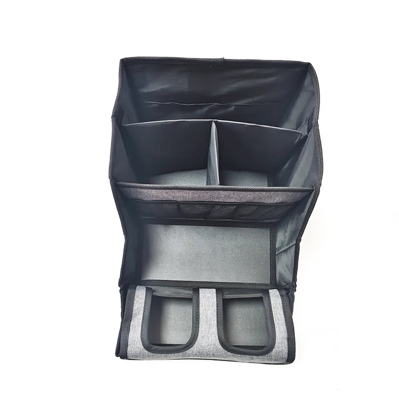 Portable 2 Inch 600D Polyester Car Backseat Organizer Zipper Closure 3 Adjustable