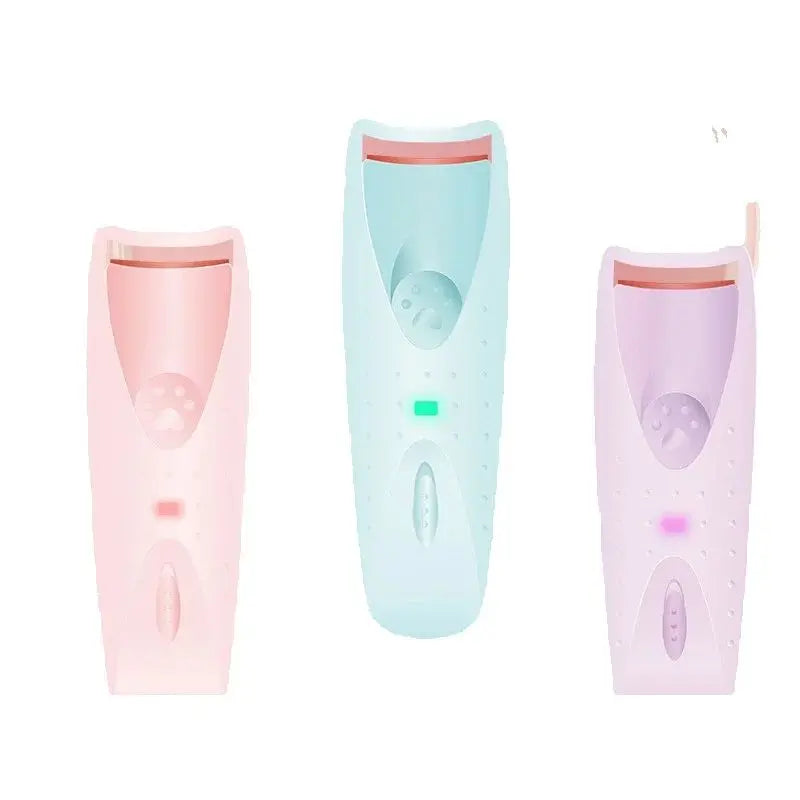 New Women'S Electric Heated Automatic Eyelash Curler with Long Lasting Perm Clip