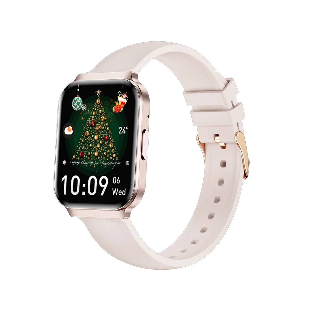 Ultra-Thin Ultra-Light Women Smart Watch, Full Aluminum Alloy Case 1.75 Inch Fitness