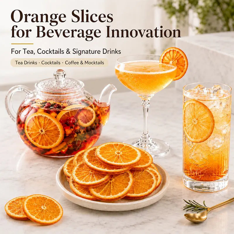 Top Dehydrated Oranges Dried Orange Slices for Healthy Drink