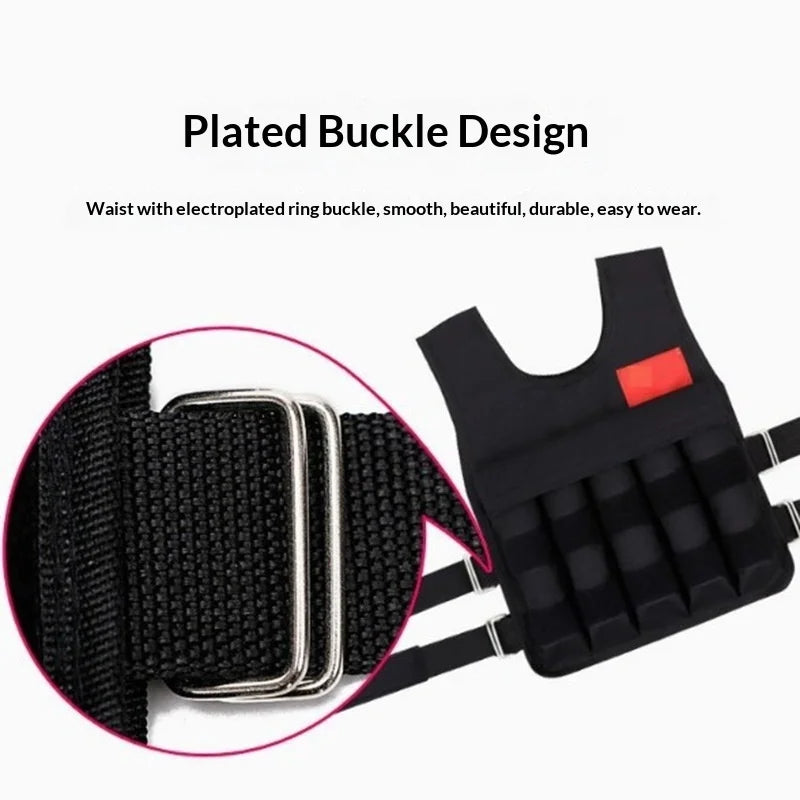 Adjustable Breathable Invisible Sand-Filled Weight Vest for Men'S Women'S Running-New