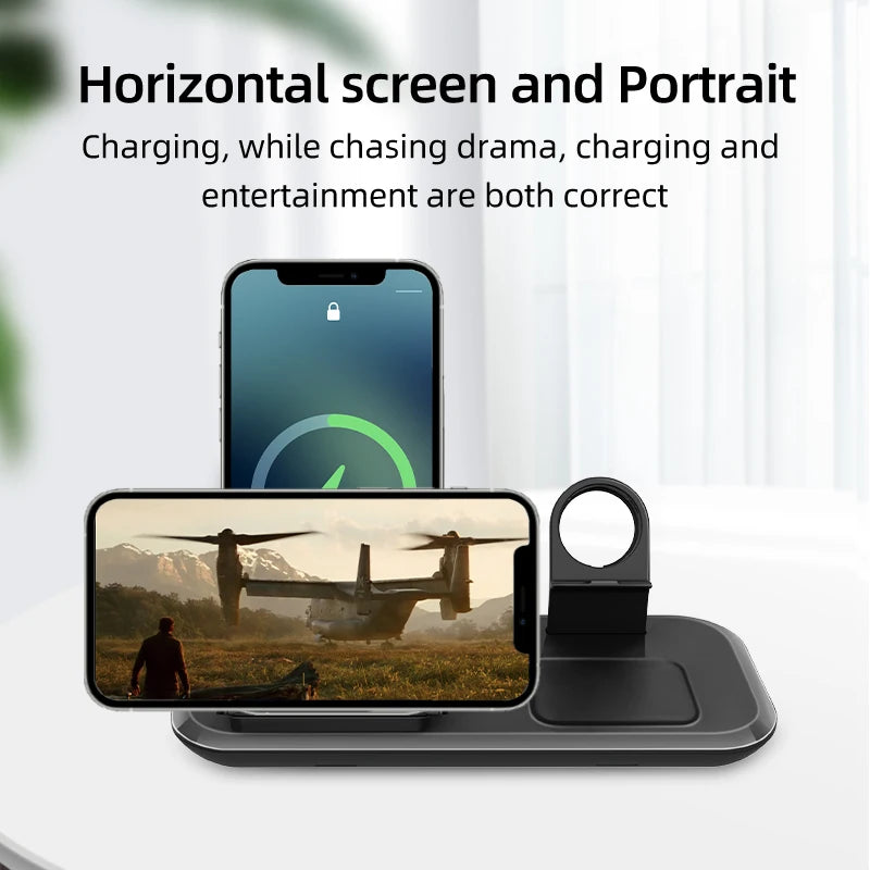 3-in-1 Wireless Charging Station Dock for iPhone 13/13 Pro/13 Pro Max