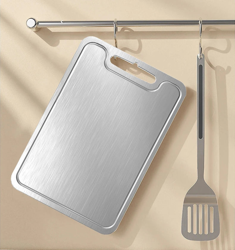 Household Pure Titanium Chopping Board Customized Antibacterial Double Sided Kitchen
