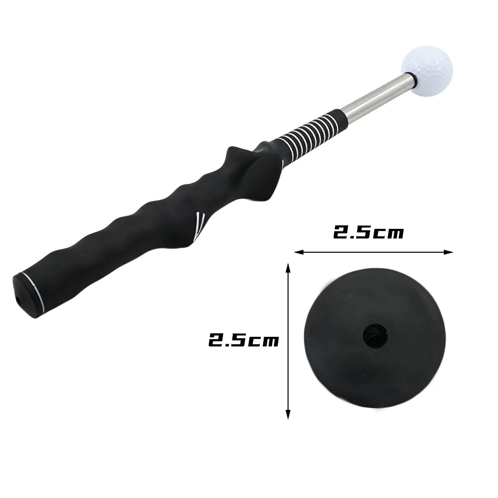 Golf Stretchable Training Golf Training Aids Swing Trainer Stick Telescopic Bars Ribbon